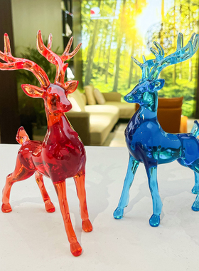 现代轻奢树脂工艺品家居客厅