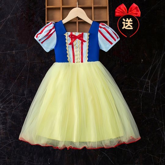 Хлопковое дышащее, удобное и не потеющее платье Snow White.