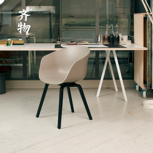丹麦 HAY LOOP STAND TABLE 桌子书桌餐桌现代简约木桌长方形北欧 - 图2