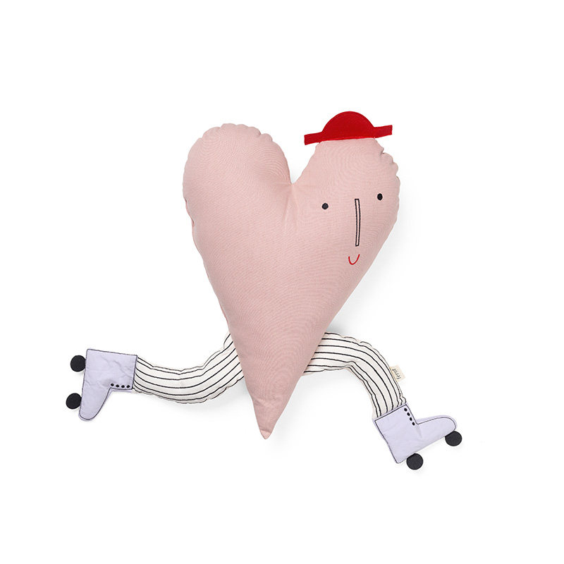 丹麦FermLiving Heart Cushion 创意爱心抱枕儿童房软装安抚玩偶,淘宝优惠券,粉丝福利购,淘宝优惠卷