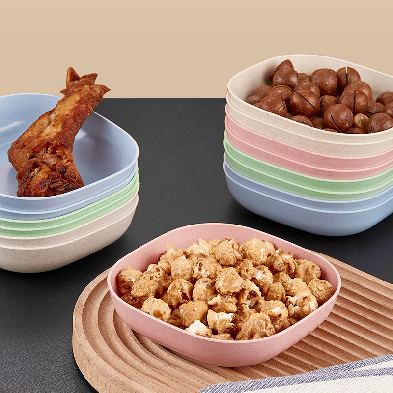 加深吐骨头碟家用塑料欧式水果盘小吃盘子餐桌垃圾盘骨头盘骨渣盘,淘宝优惠券,粉丝福利购,淘宝优惠卷