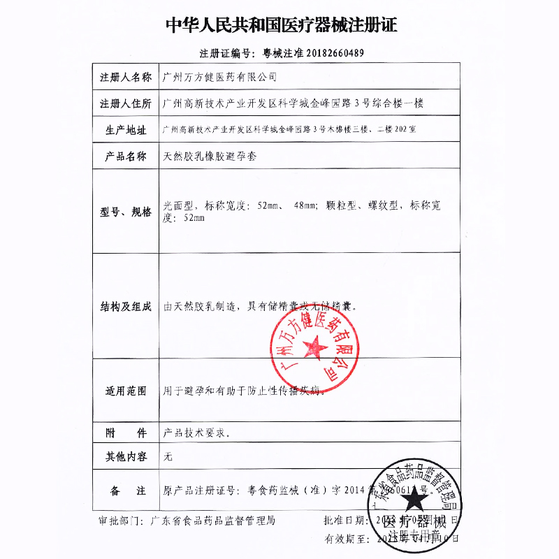 赤尾羊肠衣玻尿酸超薄裸入男避孕套 古士臣医疗器械避孕套