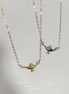阿拉丁神灯项链女2025新款高级感