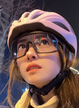 超大框电瓶车防风镜户外骑手骑行墨镜外卖员太阳眼镜男女防晒遮阳