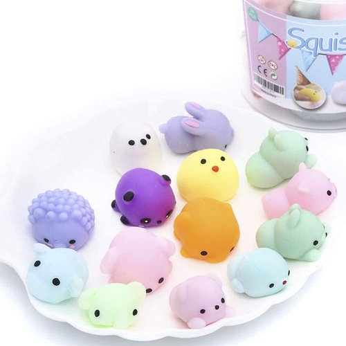 24pcs Squishy Toy Cute Animal Antistress Ball  Mochi Toy - 图2