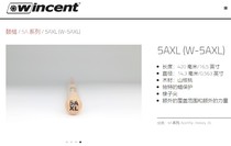 WINCENT Sweden imports W-5AXL of the drum stick