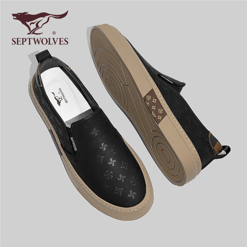  七匹狼男鞋乐福鞋（豆豆鞋）