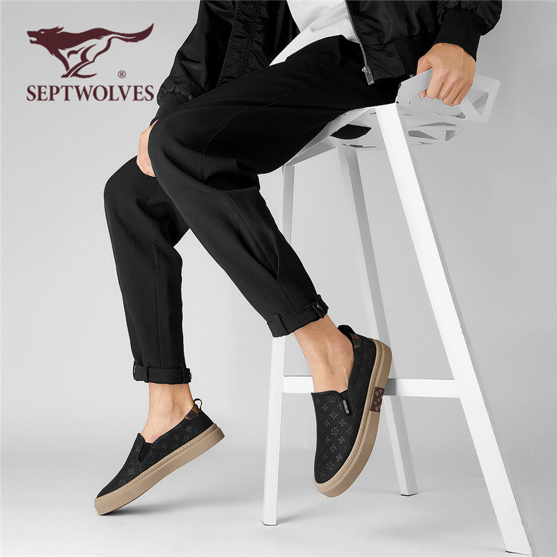  七匹狼男鞋乐福鞋（豆豆鞋）