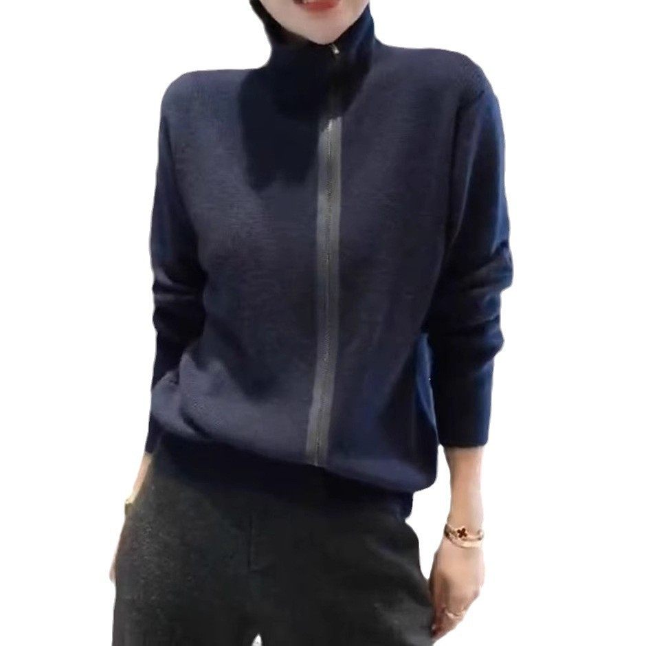 今年流行特惠241159大爱美依缘2025新款高领拉链纯色外套休闲长裤,淘宝优惠券,粉丝福利购,淘宝优惠卷