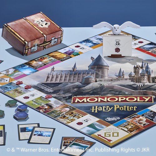 【现货】孩之宝Monopoly地产大亨手棋游戏经典版家庭超大桌游玩具 - 图2