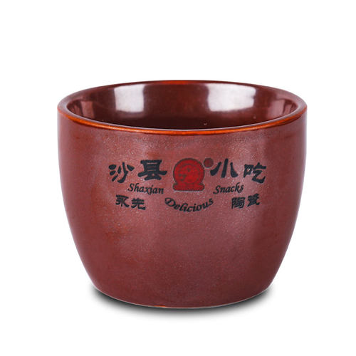 沙县小吃配料炖罐杯隔水炖盅陶瓷汤盅沙县炖罐杯炖罐炖杯炖盅白杯 - 图3