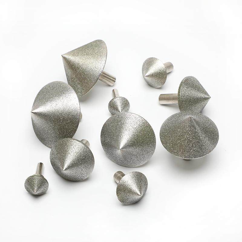 电镀金刚石打磨头伞形磨头玻璃倒角器钨钢修边陶瓷去毛刺倒角器90,淘宝优惠券,粉丝福利购,淘宝优惠卷