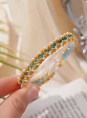 材料包精致百搭手链三千手作简约法式小香风高级轻奢风设计感手链