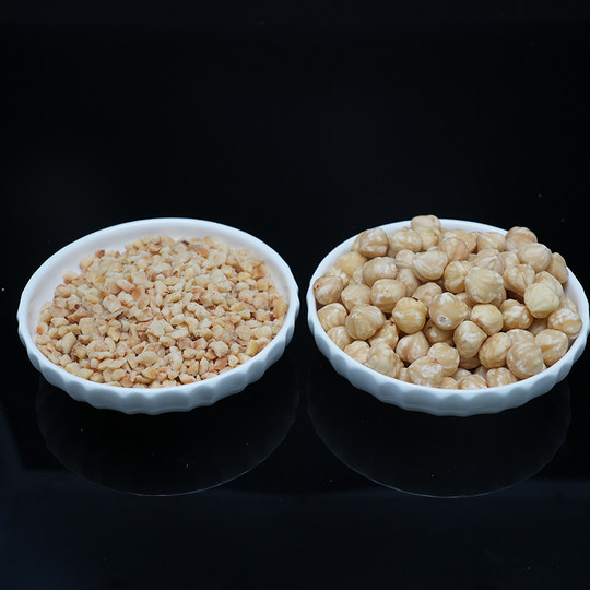 土耳其榛子碎粒 原味烤熟 烘焙原料500g冰淇淋蛋糕装饰坚果梦龙卷