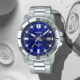 Casio business style waterproof watch