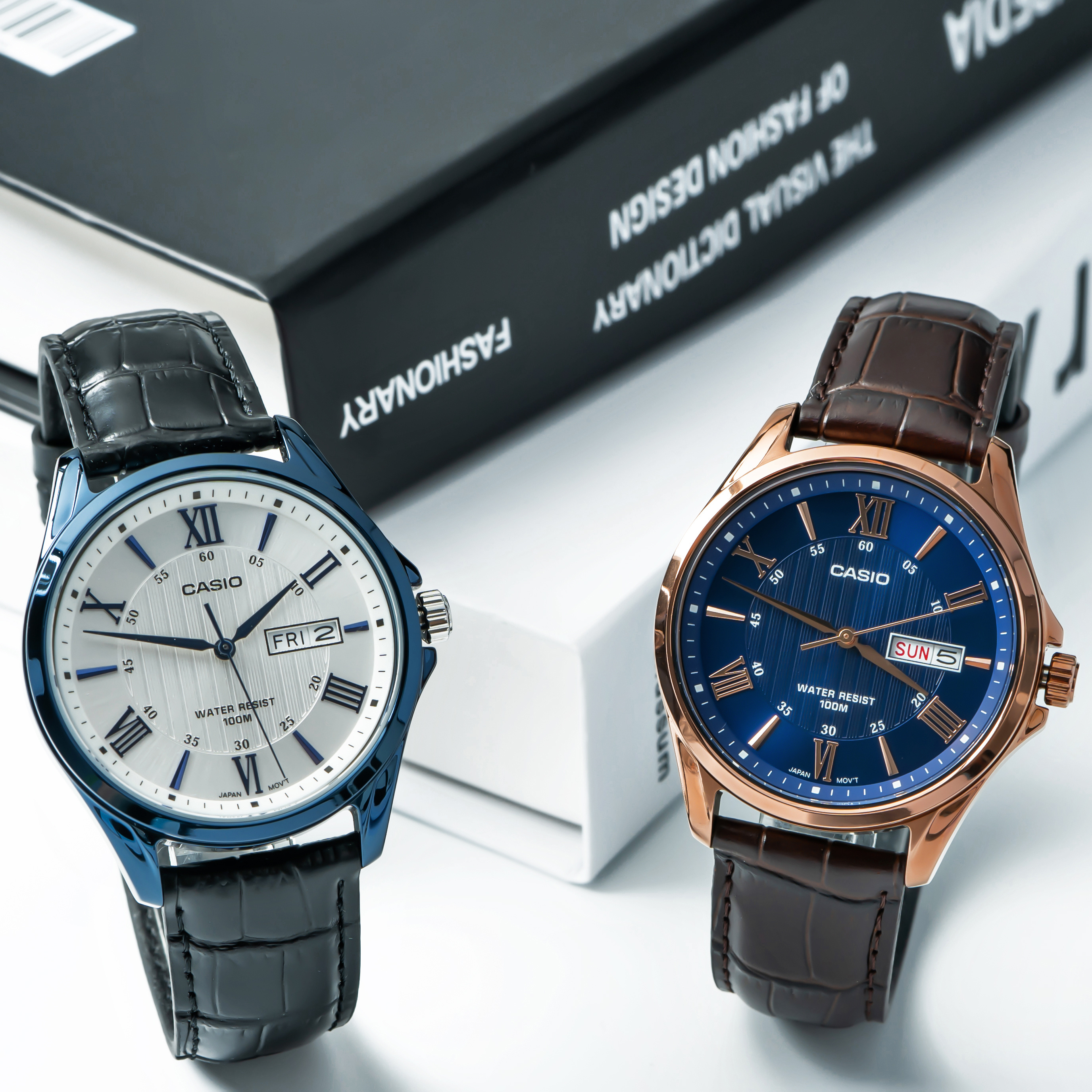 卡西欧CASIO手表男士防水表指针时尚商务石英男表 MTP-1384D-1A7A - 图0