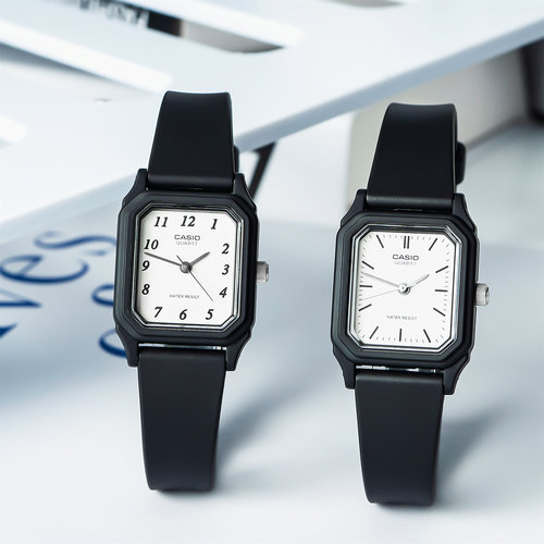 卡西欧儿童手表CASIO时尚简约商务石英女士腕表LQ-142-1B 7E 7B 1 - 图0