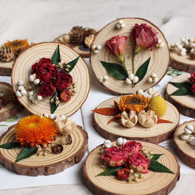 干花冰箱贴墙贴真花装饰diy云南旅游特色纪念品摆摊小摆件伴手礼,淘宝优惠券,粉丝福利购,淘宝优惠卷