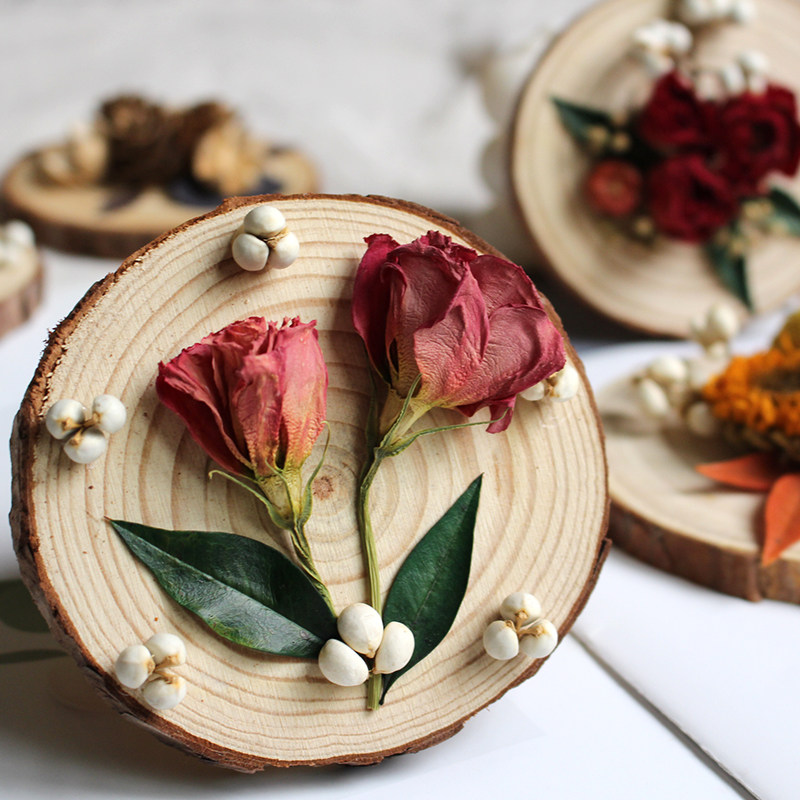 干花冰箱贴墙贴真花装饰diy云南旅游特色纪念品摆摊小摆件伴手礼,淘宝优惠券,粉丝福利购,淘宝优惠卷