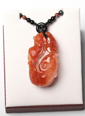 鼠来宝生肖男女款水晶礼品吊坠