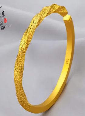 不掉色【金店同款】越南沙金古法