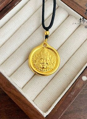 不掉色【金店同款】高保色古法沙