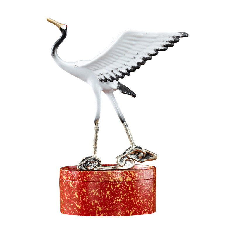 新中式禅意仙鹤踏云桌面摆件沉香檀香盘香炉家用室内香道香薰炉,淘宝优惠券,粉丝福利购,淘宝优惠卷