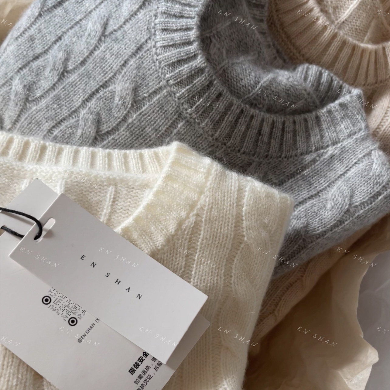 100%纯山羊绒衫绞花老钱风女士秋冬季新款圆领羊毛线衣针织打底衫,淘宝优惠券,粉丝福利购,淘宝优惠卷