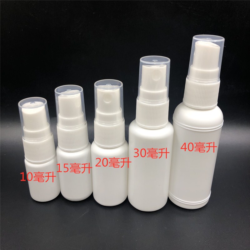 包邮塑料侧喷瓶喷雾瓶喷壶分装瓶侧喷瓶10/20/30/50/60/100ml - 图0