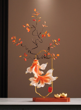 【年年有鱼】新年装饰桌面摆件