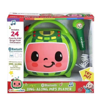 coomelon toy super baby man occasionally a karaoke mic singing machine