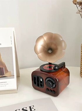 复古留声机音乐盒ins风家