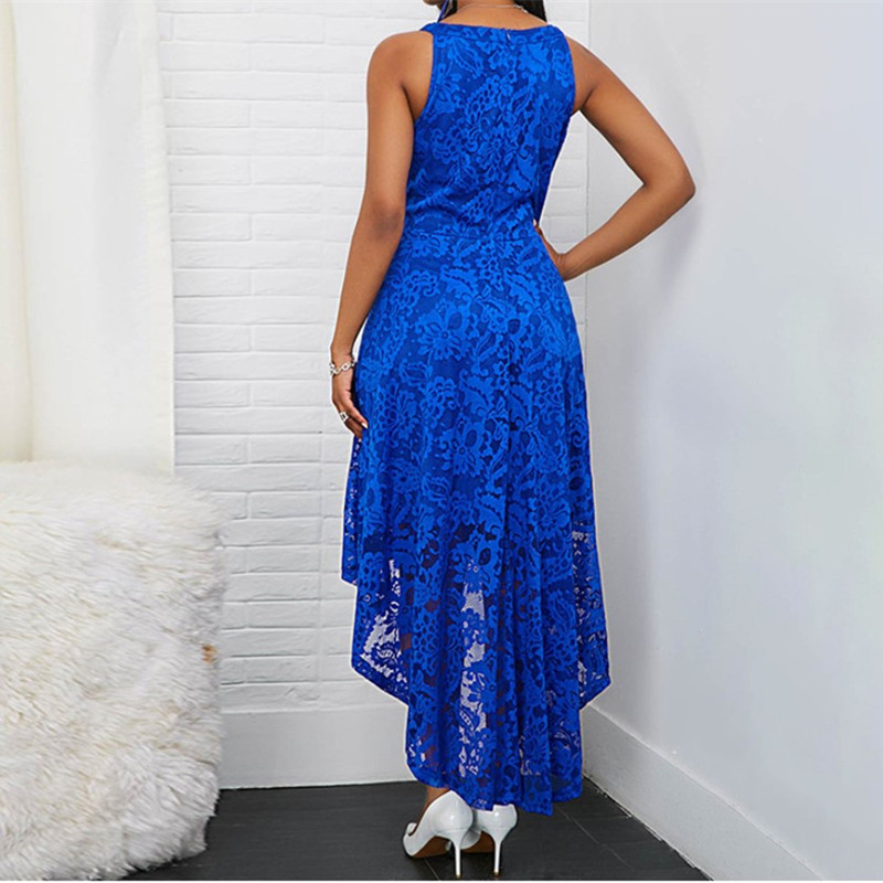 S-5XL women dinner dresses party ladies evening gown skirt-图2