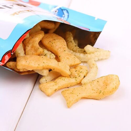 琅琅领航小鱼小虾虾条鱼果32克办公室网红零食解馋膨化休闲新日期 - 图1