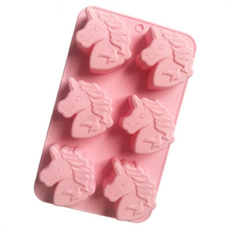6连小马头马儿手工皂母乳皂基滴胶DIY巧克力饼干甜品硅胶烘培模具,淘宝优惠券,粉丝福利购,淘宝优惠卷