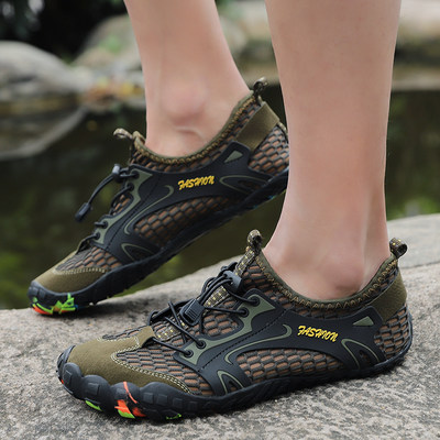矶钓鞋夏季钓鱼鞋防滑超轻透气男子户外蹬礁钓鱼靴涉水溯溪海钓鞋 虎窝淘