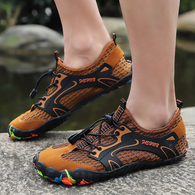 矶钓鞋夏季钓鱼鞋防滑超轻透气男子户外蹬礁钓鱼靴涉水溯溪海钓鞋 虎窝淘