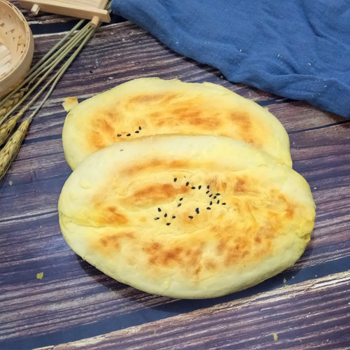 甘肃特产五香味老酥馍平凉地方特色手工零食酥饼锅盔烤饼5个烧饼 - 图1