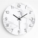 Creative, fashionable and simple living room wooden quartz wall clock