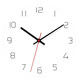 Hanyi ink simple wall-mounted quartz clock and watch
