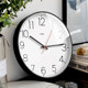 Clock wall clock living room home fashion modern simple creative silent punch-free wall clock simple Nordic clock