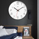 Clock wall clock living room home fashion modern simple creative silent punch-free wall clock simple Nordic clock