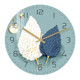 Hanyi ink simple wall-mounted quartz clock and watch