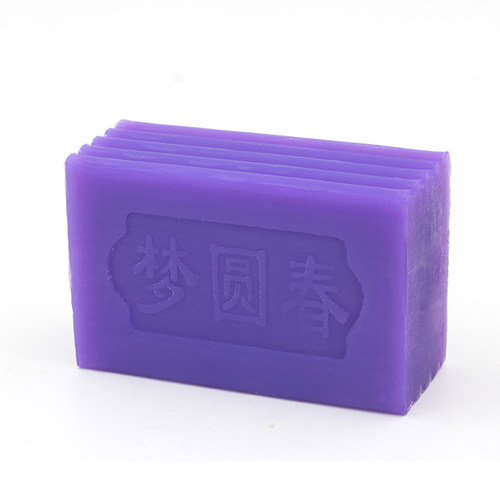 梦圆春270克X8块装厂家直销无磷四色晶彩裸皂加香增白洗衣肥皂 - 图3