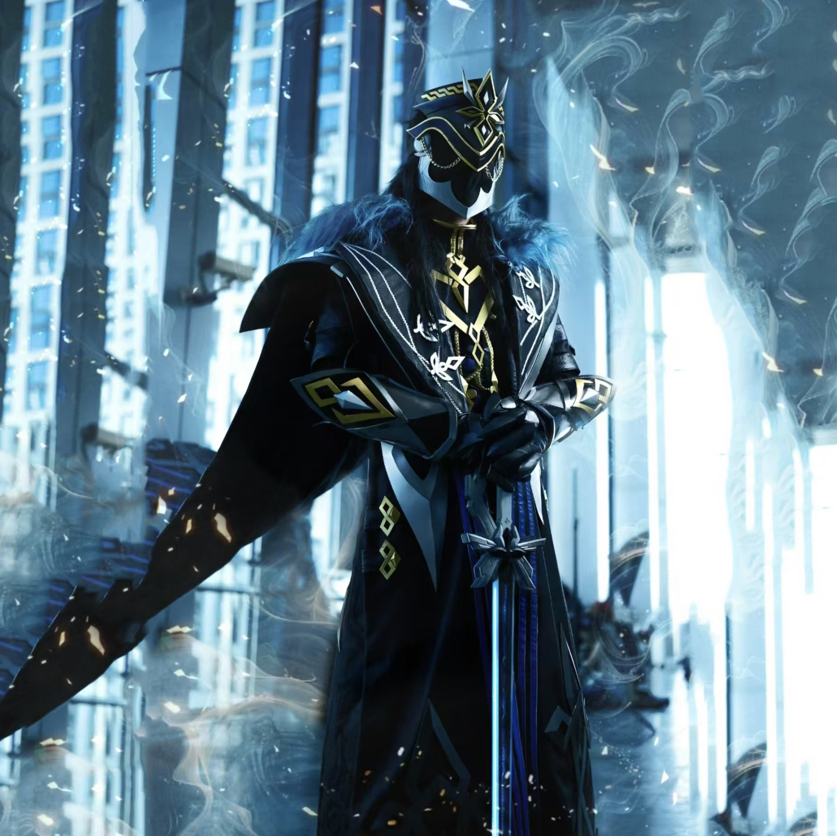 原神cos服愚人众执行官队长卡皮塔诺cosplay游戏服装男女全套