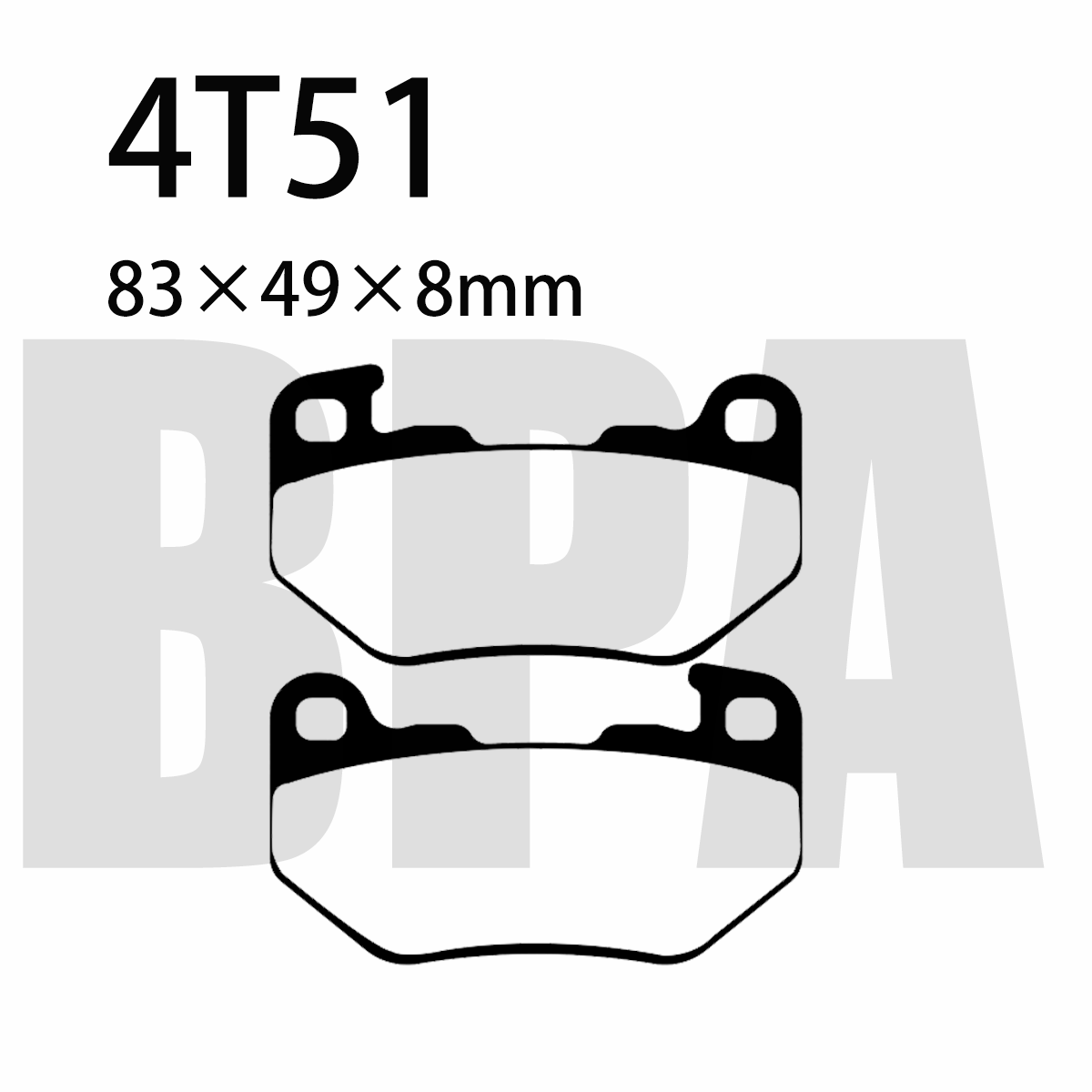 BPA 刹车片 适用车型  哈雷 Sportster S 1250（21-23） - 图2