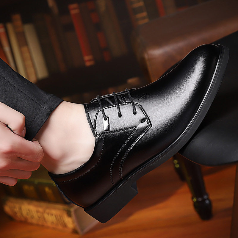 冬款奥伦男士大码45牛皮商务皮鞋46防滑49小码35结婚鞋36男鞋,淘宝优惠券,粉丝福利购,淘宝优惠卷