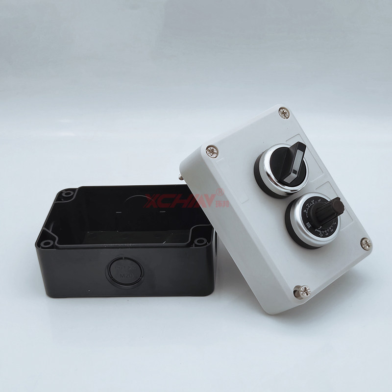 送丝机变频器可调电位器旋钮调速控制盒 精密22mm电位器开关盒 - 图0