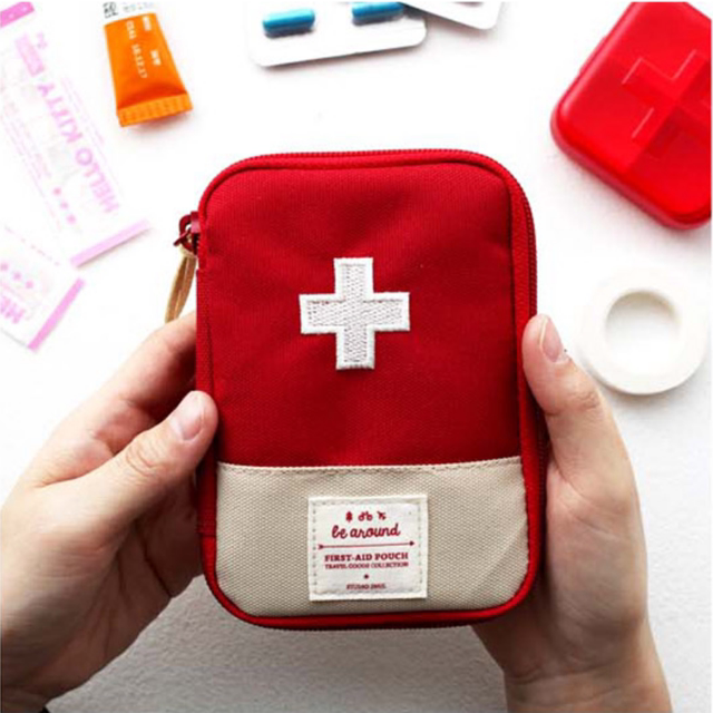 Travel portable mini home first aid kit