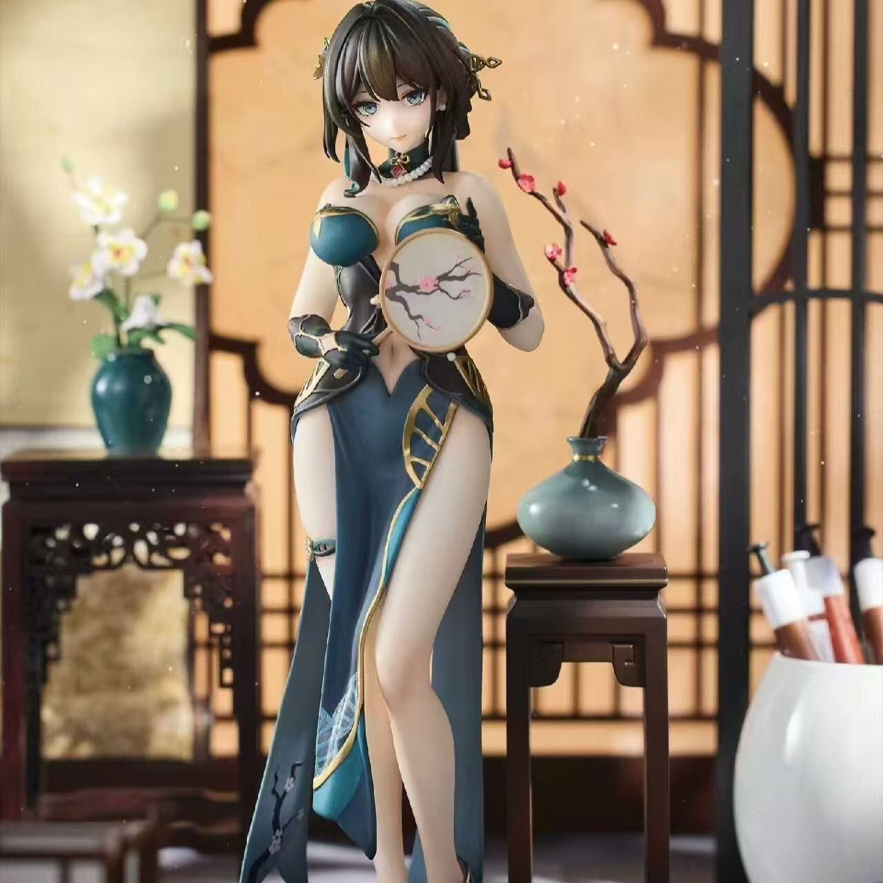 Nangong Cherry Cheongsam Miss Ruan Mei’s figure ornaments
